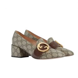 Gucci Women's Blondie Pump Beige ?701711 9I650 9769