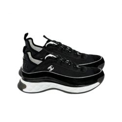 Chanel Women's Suede Sneaker Black G39072 Y55826 K4284