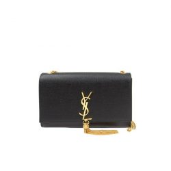 Saint Laurent Kate Medium Chain Bag With Tassel In Grain De Poudre Embossed Leather 354119Bow0J1000