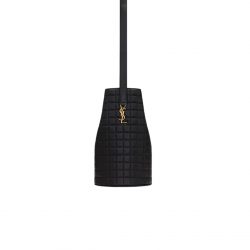 Saint Laurent Cecile In Quilted Lambskin Black 32Cm 763342Aabvp1000