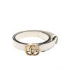 Gucci Women's Marmont Double G Buckle Belt 409417 Ap00T 9022