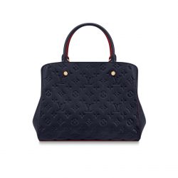 Louis Vuitton Montaigne Mm Navy Blue M42746