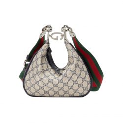 Gucci Gg Attache Large Shoulder Bag Beige 23Cm 699409 96Grn 4082