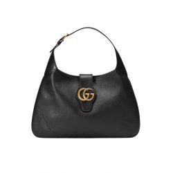 Gucci Aphrodite Medium Shoulder Bag In Black 39Cm 726274 Aaa9F 1000