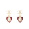 Chanel Heart Earrings