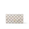 Louis Vuitton Sarah Wallet Damier Azur 19Cm N63208
