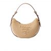 Prada Arque Crochet Shoulder Bag Natural 22Cm 1Bc194 2M2T F0018 V Ouo
