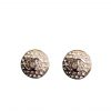 Chanel Button Earrings