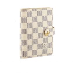 Louis Vuitton Damier Azur Canvas White 14Cm