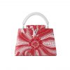Louis Vuitton X Yayoi Kusama Flower Capucines Bb Bags Red And White M21704