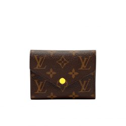 Louis Vuitton Victorine Wallet 12Cm Yellow