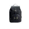 Gucci 1955 Horsebit Backpack Large All Black 27Cm