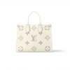 Louis Vuitton Onthego Mm Bag Latte And Chamallow 34Cm