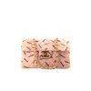 Chanel Vintage Classic Logo Print Jumbo Canvas Xl Maxi Flap Bag Pink 32Cm