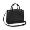Louis Vuitton Onthego Pm 25Cm Black M45653