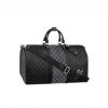 Louis Vuitton Keepall 50 Black Graphite N40443