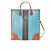 Gucci Tote Bag With Web 32Cm 723885 Aaba8 4253