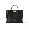 Louis Vuitton On My Side Mm In Black 30Cm M53826