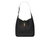 Saint Laurent Le 5 A 7 Soft Small Hobo Bag In Smooth Leather Black 713938Aaauq1000