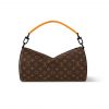 Louis Vuitton Soft Polochon Macassar Pm Monogram Canvas 31Cm M46691