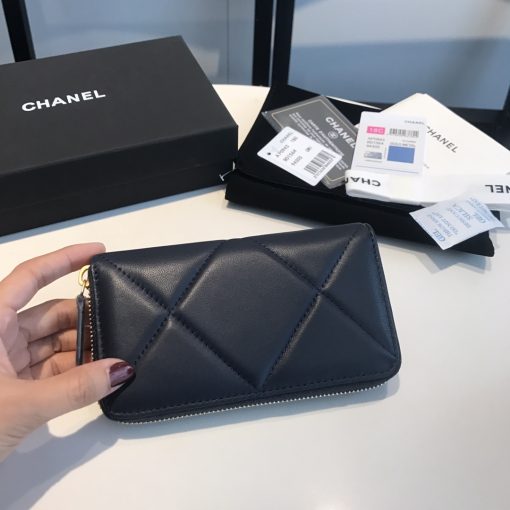 Chanel Cc Red Black Wallet 16.5Cm - Image 6