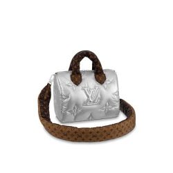 Louis Vuitton Speedy Bandouliere 25 Silver M20973