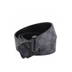 Louis Vuitton Lv Ceinture Initiales Reversible Black 4Cm