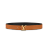 Louis Vuitton Lv Initials Reversible Belt Brown 30Mm M9151U