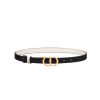 Dior 30 Montaigne Reversible Belt Black And White 2Cm B0178Uwga M911