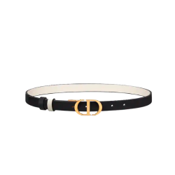 Dior 30 Montaigne Reversible Belt Black And White 2Cm B0178Uwga M911