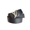 Louis Vuitton Initiales Belt In Black