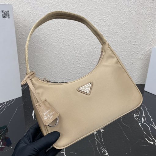 Prada Re-Nylon Re-Edition 2000 Mini-Bag Nude 1Ne515Rdh0F0F24 - Image 7