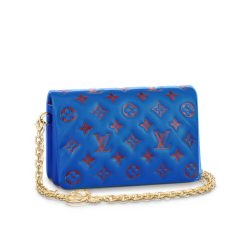 Louis Vuitton Pochette Coussin Blue M80742