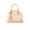 Louis Vuitton Alma Bb Damier Canvas Peach 23Cm N40516