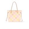 Louis Vuitton Neverfull Mm Damier Canvas Peach 31Cm N40668