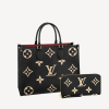Louis Vuitton On The Go Mm & Long Wallet 2 Piece Set Value Ref: M45495 + M80481