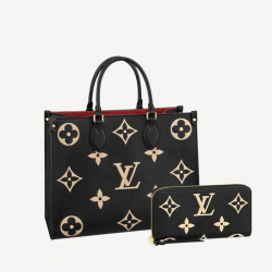 Louis Vuitton On The Go Mm & Long Wallet 2 Piece Set Value Ref: M45495 + M80481
