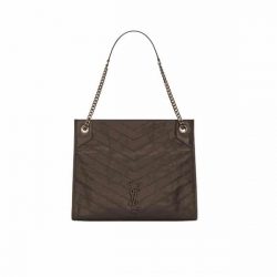 Saint Laurent Medium Niki Shopping Bag Brown 33Cm