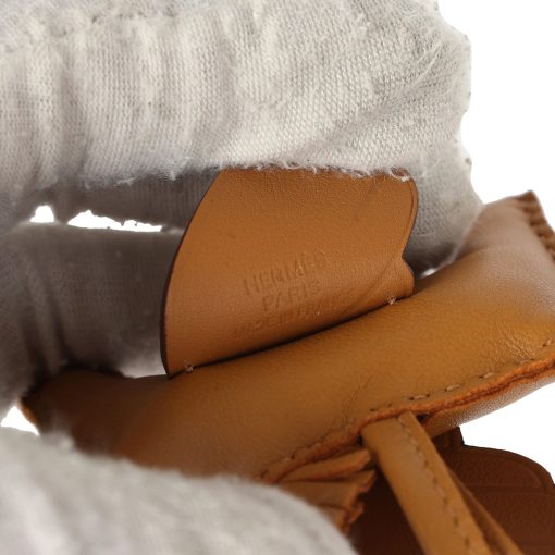 Hermes Pegase Rodeo Bag Charm PM Sesame Milo Lambskin - Image 3