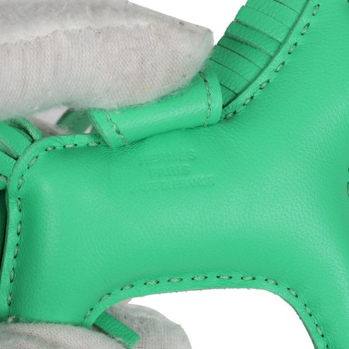 Hermes Pegase Rodeo Bag Charm PM Vert Comics Milo Lambskin - Image 3