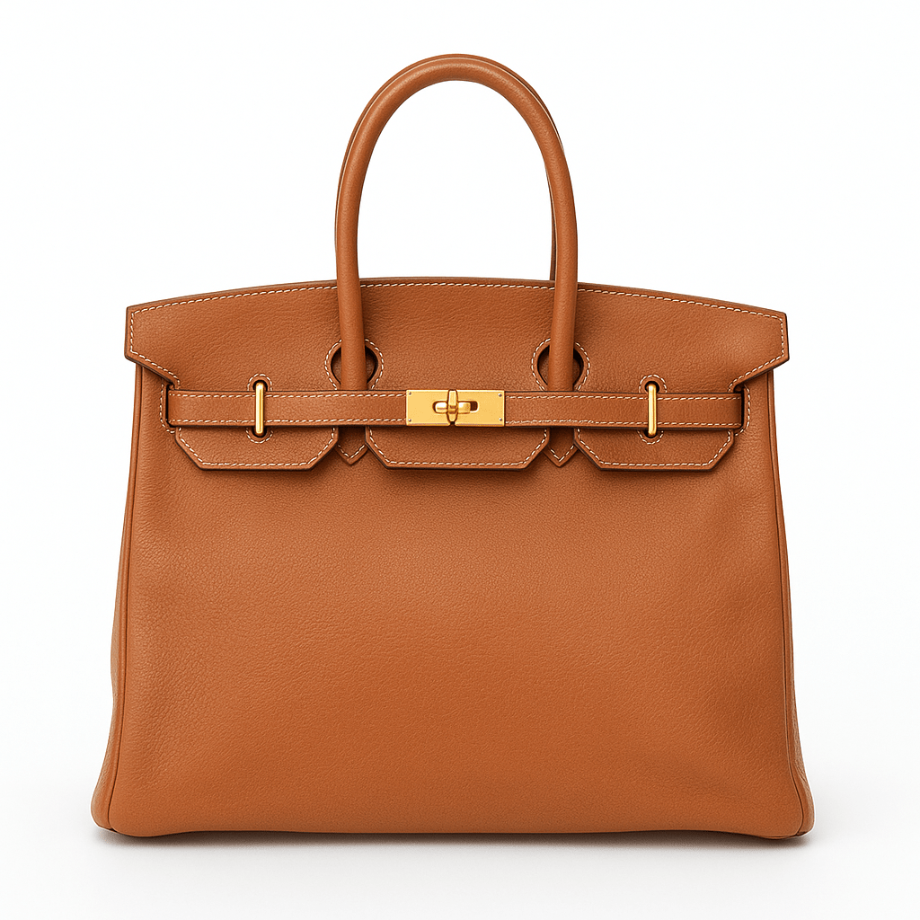 Hermes Birkin 35 Barenia Faubourg Gold Hardware - PurseAura - Image 2