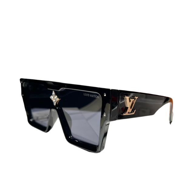Louis Vuitton Cyclone Sunglasses Black Z1578E - PurseAura - Image 2