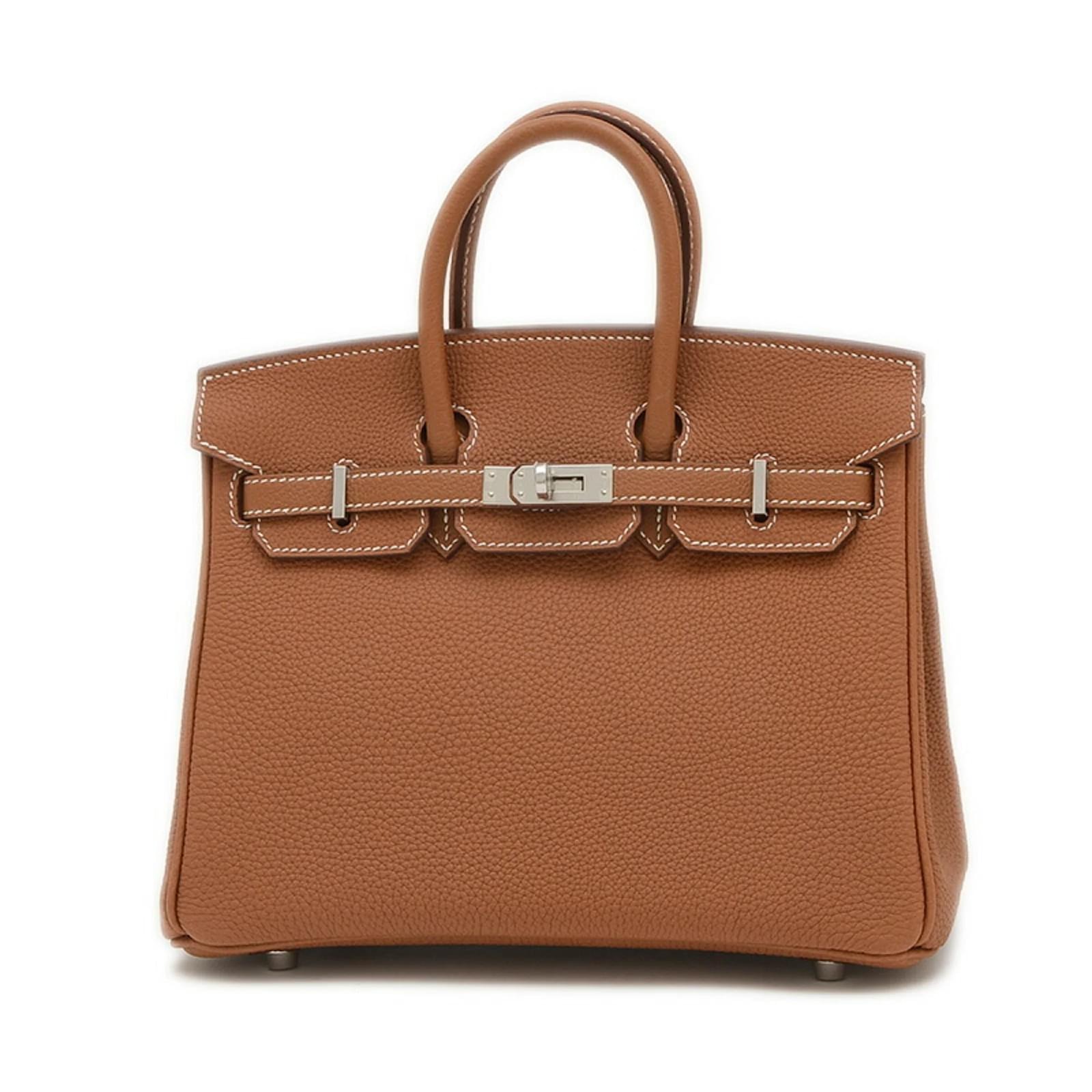Hermes Birkin 40 Gold Togo Silver Hardware - PurseAura