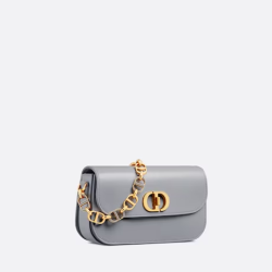 30 Montaigne Avenue Bag Ethereal Gray Box Calfskin