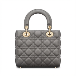 Small Lady Dior My  Bag Steel Gray 20cm