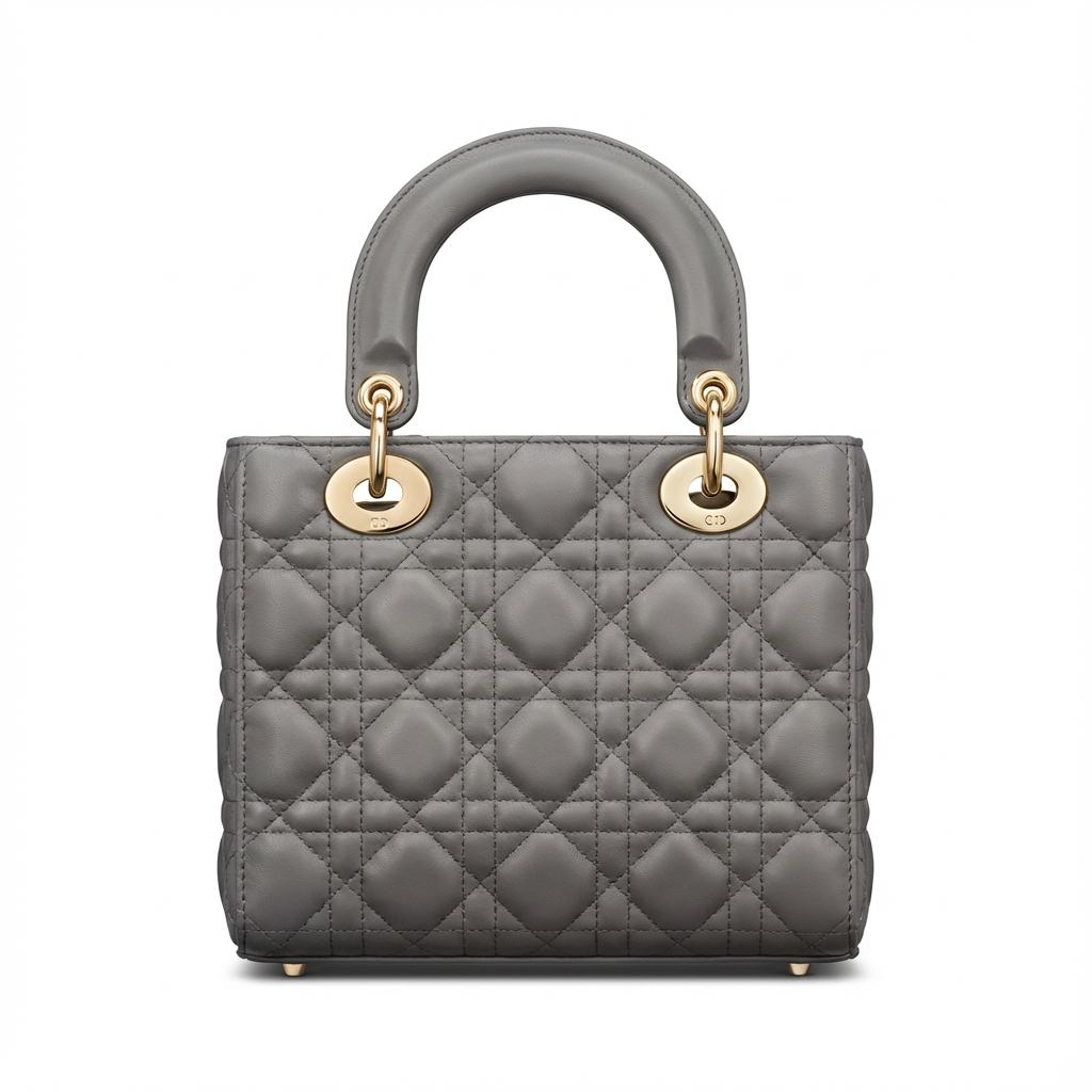 Small Lady Dior My Bag Steel Gray 20cm