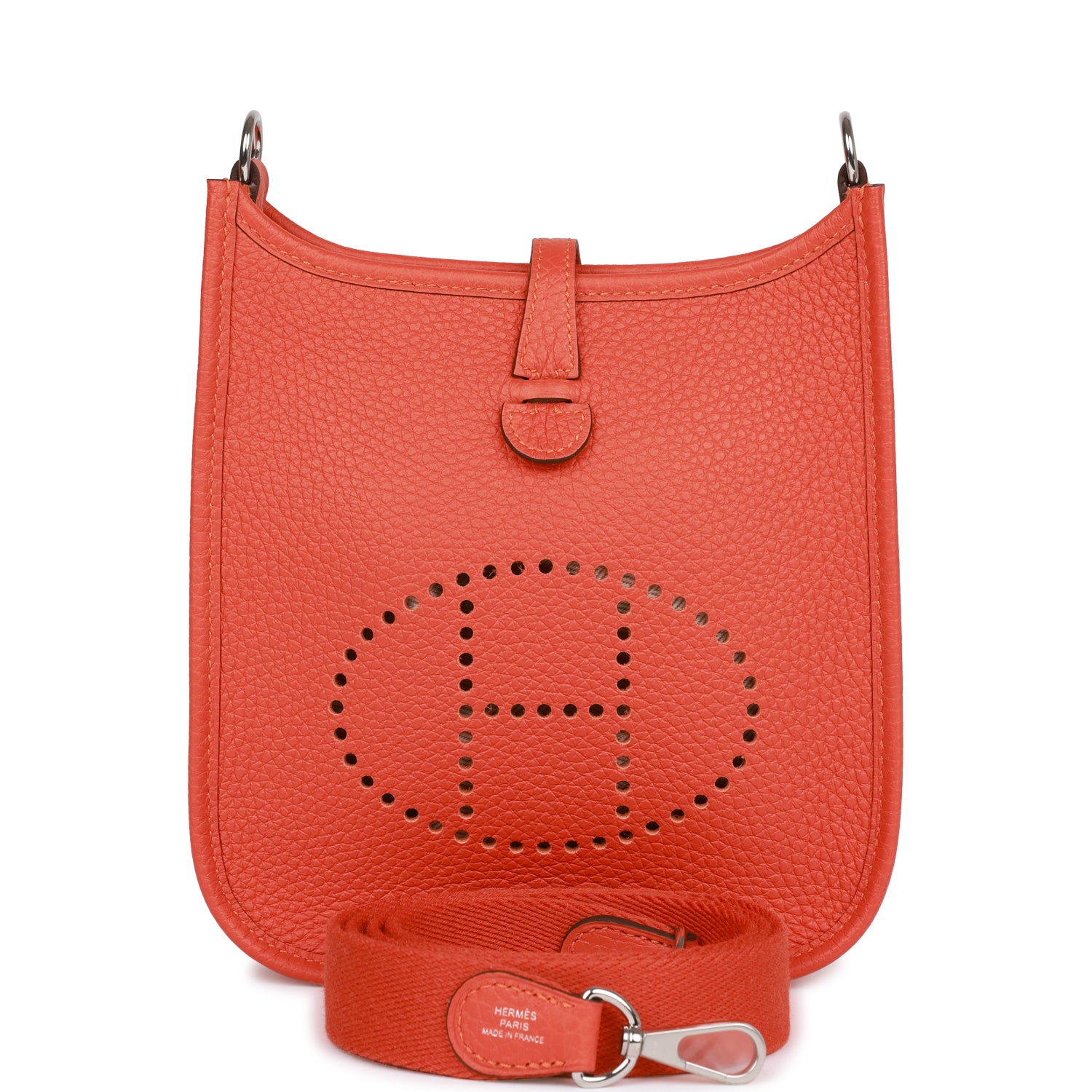 H Handbags Evelyne Tpm Feu Clemence Palladium Hardware