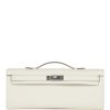 H Handbags Kelly Cut Mushroom Palladium Hardware