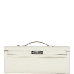 H Handbags Kelly Cut Mushroom Palladium Hardware