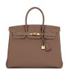 H Handbags Birkin 30 Etoupe Togo Gold Hardware
